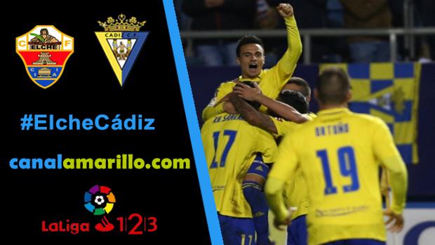 El Cádiz C.F. gana en Elche (2-3)