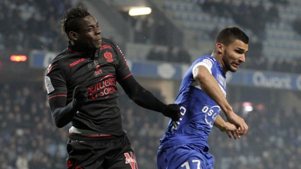 Balotelli, ante el Bastia