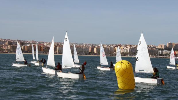 María Montesinos ganadora de la Copa de Melilla de Optimist