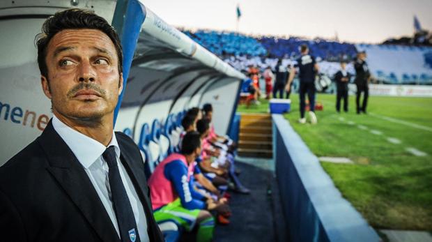 Massimo Oddo, ya exentrenador del Pescara