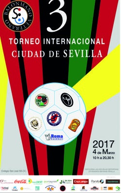 El cartel del torneo