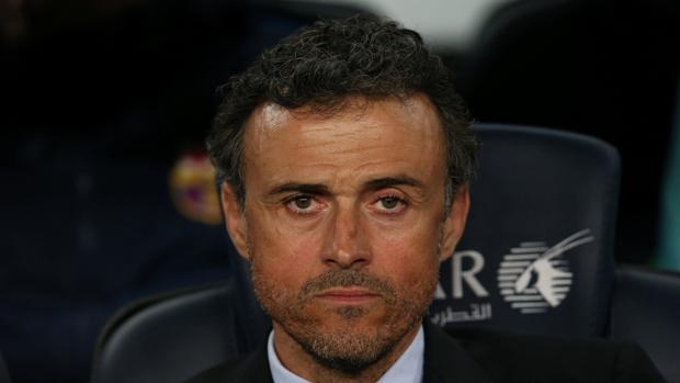 El entrenador del Barcelona, Luis Enrique