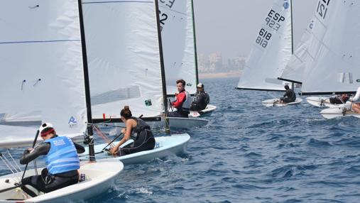 Ascensión Roca, campeona de España de la clase Europa