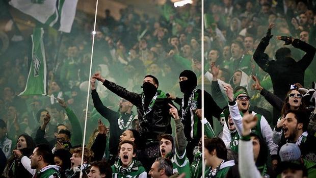 Aficionados radicales del Sporting Lisboa