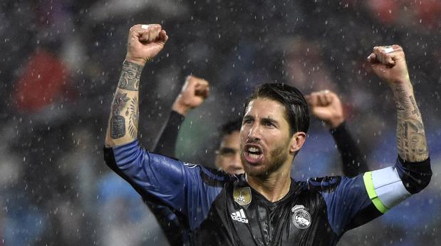 Sergio Ramos, tras el partido en el Calderón