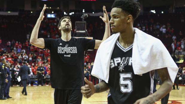 Gasol, tras el partido