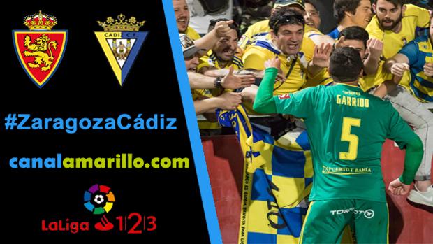 Directo: Partido Zaragoza - Cádiz