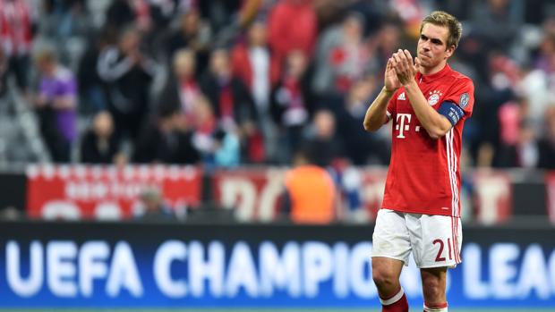 Lahm, tras el partido de ida de cuartos de final de la Champions que el Bayern disputó contra el Real Madrid.