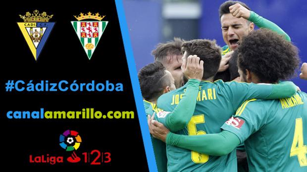 Sigue en directo el Cádiz CF-Córdoba CF