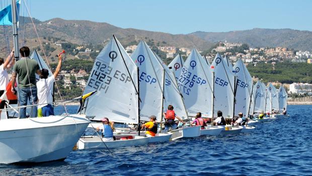 Jimenez, García, Rodríguez y Cilloniz, líderes del Andaluz de Optimist