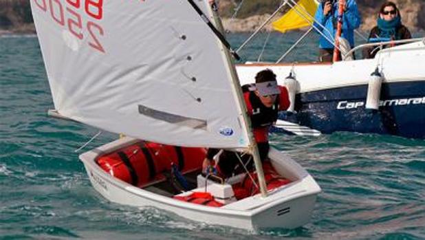 Alberto Morales, campeón de Canarias de Optimist