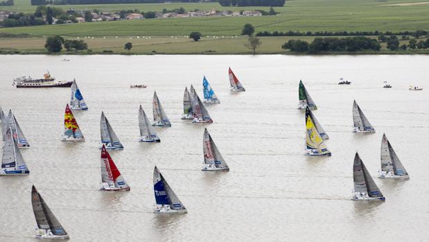La Solitaire URGO Le Figaro camino de Gijón