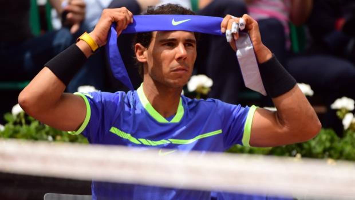 Nadal, en su partido ante Bautista de octavos de final