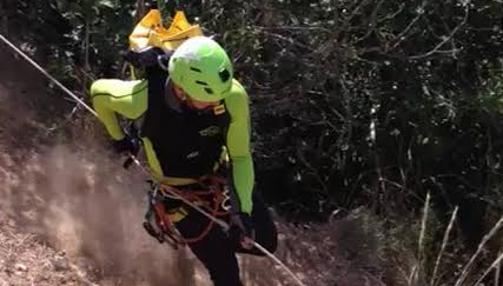 Grupo Montaña Málaga, vencedor por clubs del Campeonato Andaluz de Descenso de Cañones