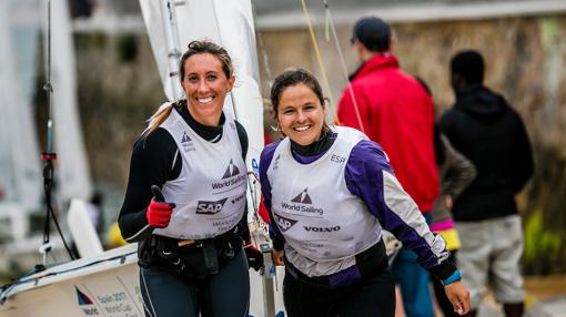 Silvia Mas y Patricia Cantero, Princesas de Santander