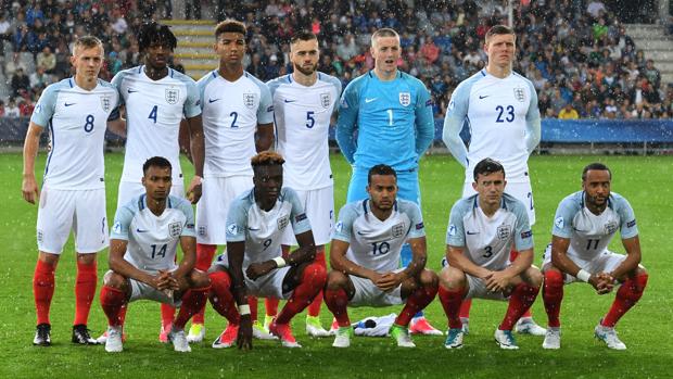 Inglaterra está compitiendo en el Europeo sub-20