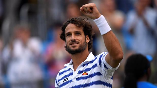 Feliciano López, tras su victoria ante Berdych en Queens