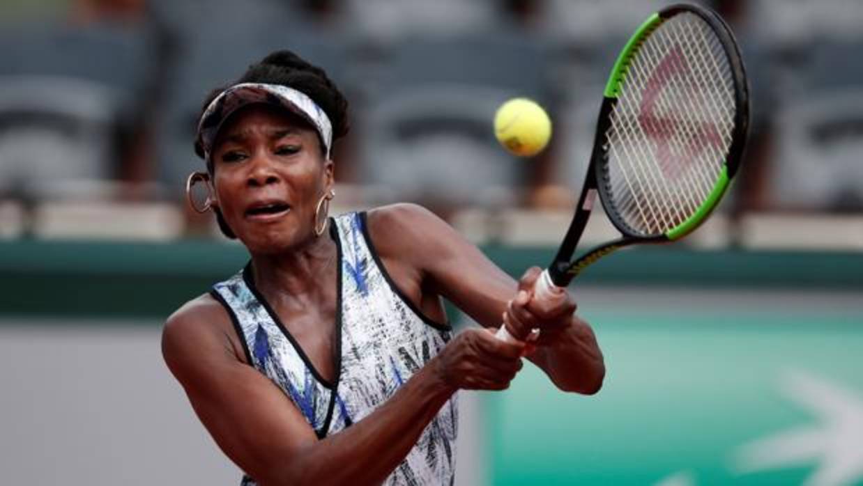 Venus Williams, durante el pasado Roland Garros