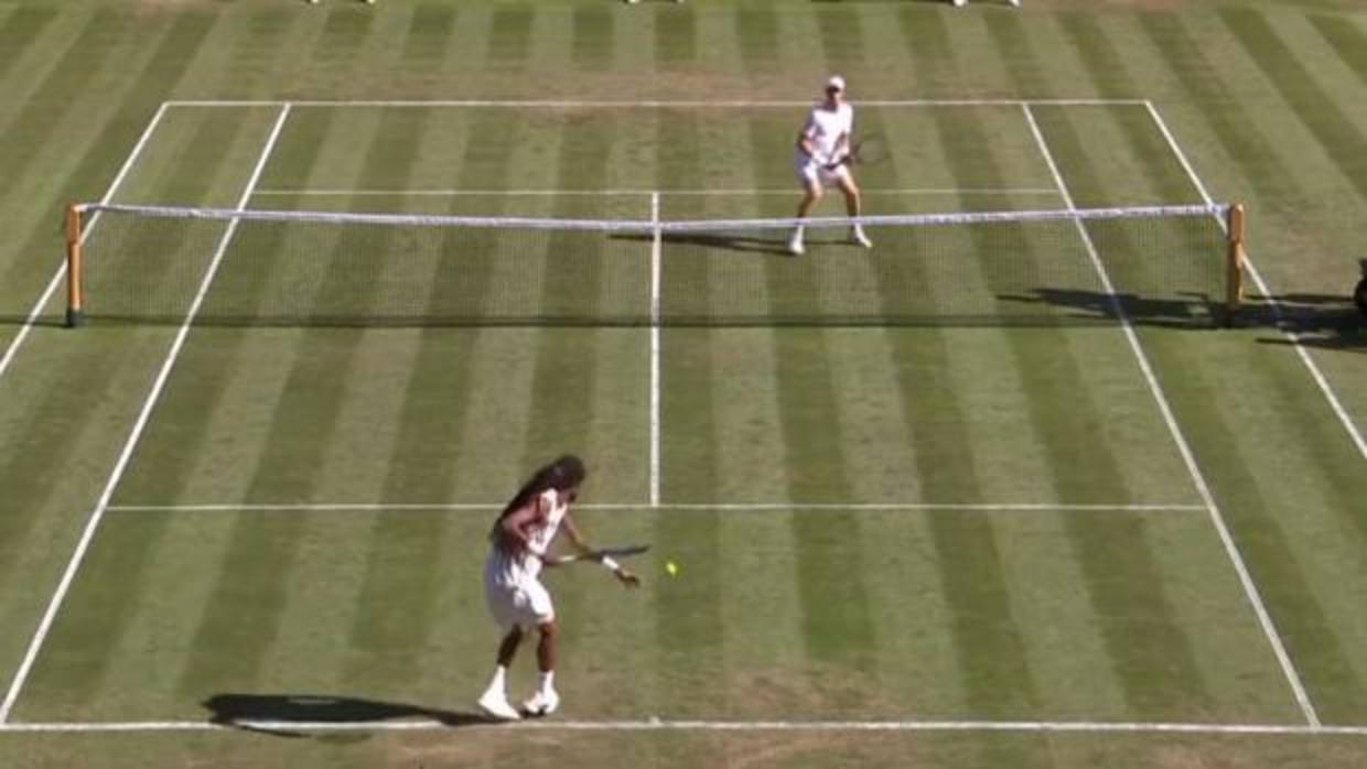 El puntazo de Brown que desesperó a Murray