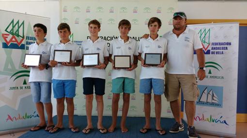 El CN Puerto Sherry, campeón de Andalucía de Optimist