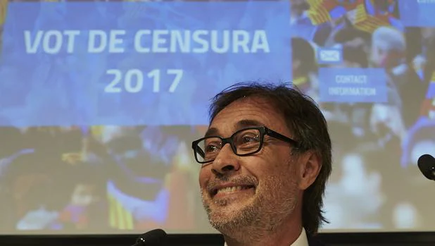 Agustí Benedito durante su rueda de prensa