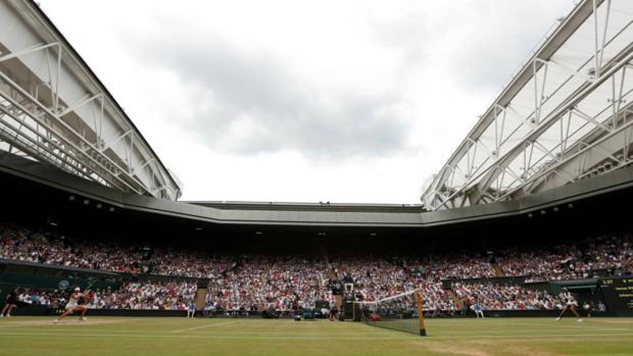 Vista de la Pista Central de Wimbledon