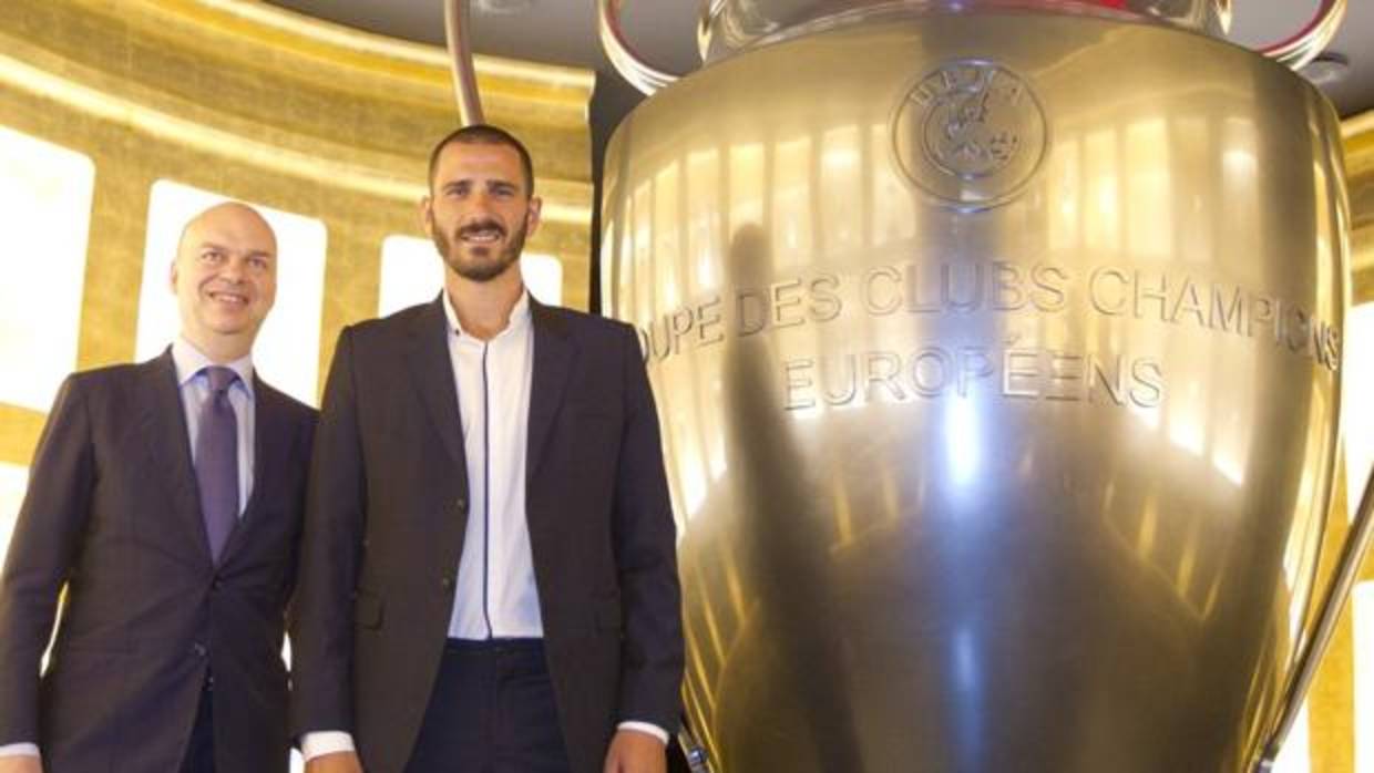 Bonucci, en las instalaciones del Milán