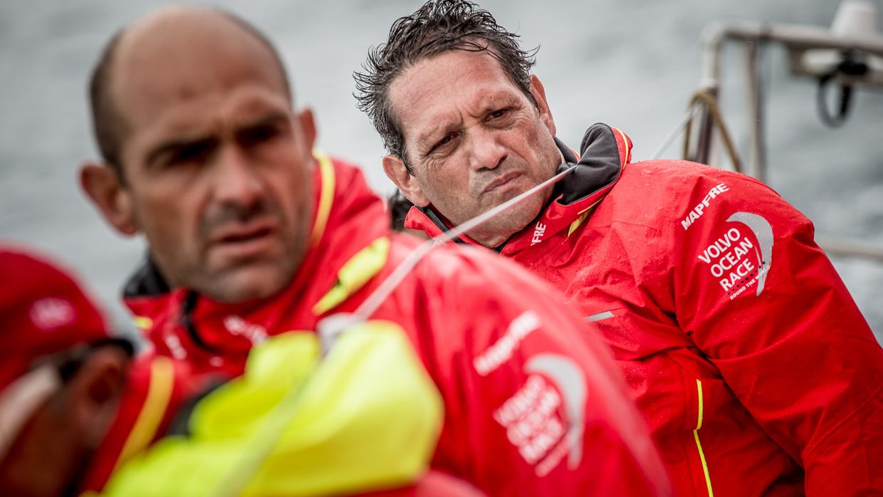 Juan Vila, último cartucho del «Mapfre» para ganar la VOR