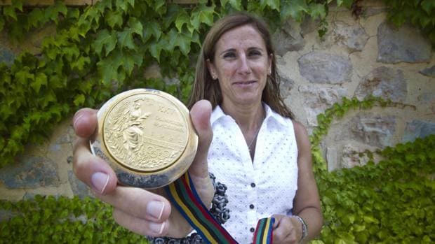 Almudena Muñoz, la medalla del coraje