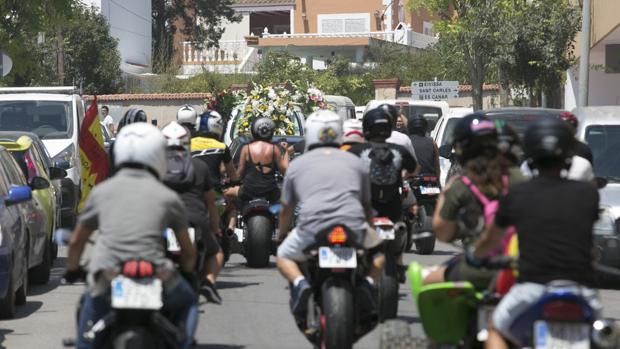 Despedida multitudinaria a Ángel Nieto en Ibiza