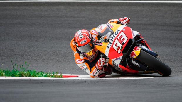 Márquez, más rápido que las Ducati