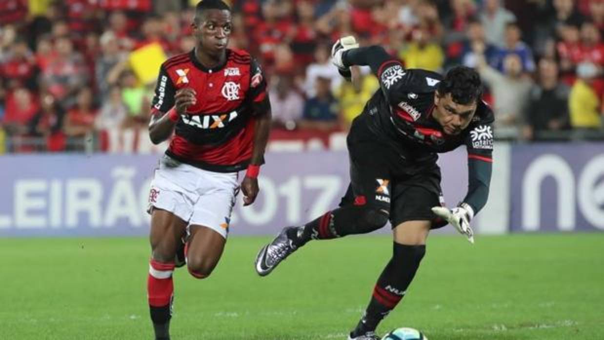 Vinicius, en uno de sus goles