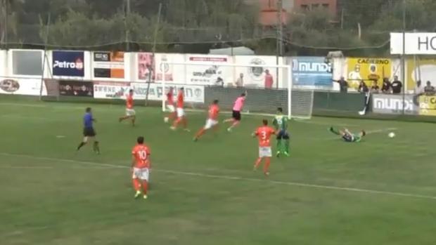 El increíble penalti pitado en el Atlético Astorga-Unionistas