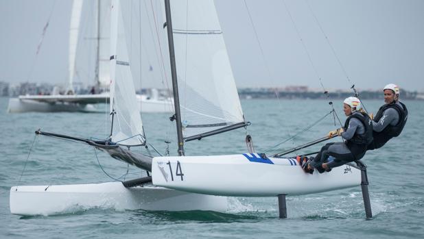 Fernando Echávarri y Tara Pacheco, subcampeones del Mundo de Nacra 17