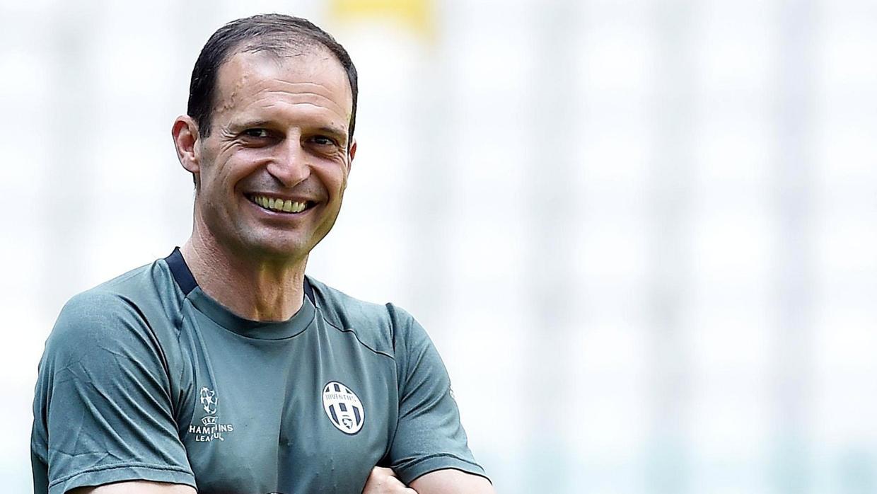 Massimiliano Allegro es el entrenador de la Juventus