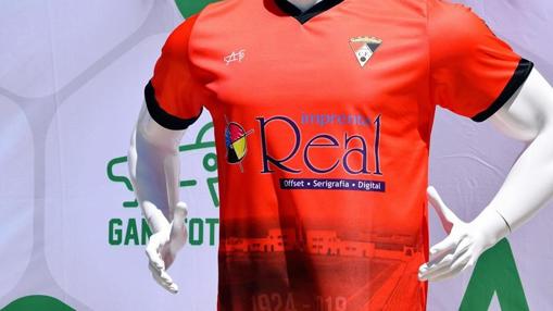 La nueva camiseta del Ayamonte CF