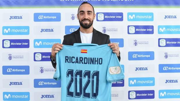 Ricardinho quiere más títulos con Movistar Inter