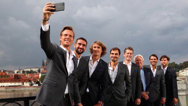 Un «selfie» de 47 Grand Slams