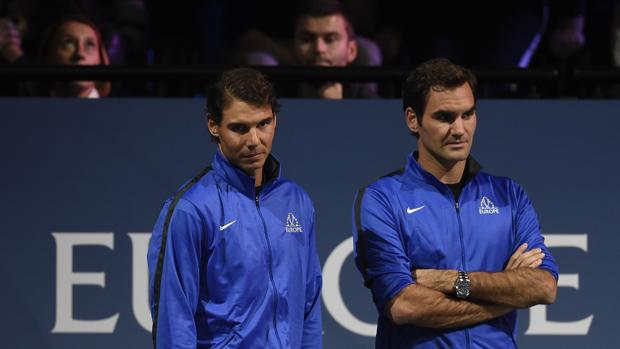 Nadal y Federer jugarán juntos un dobles por primera vez en la Copa Laver