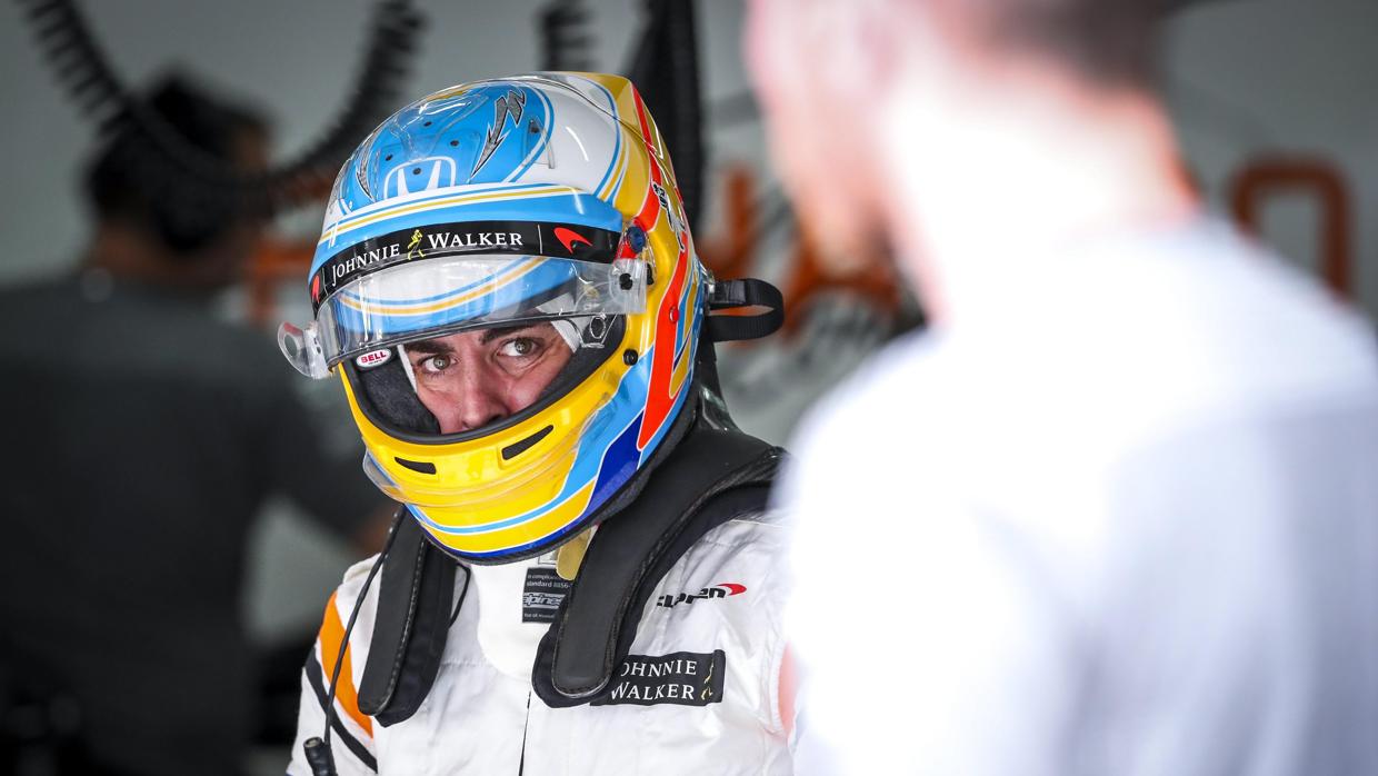 Fernando Alonso, en el Gran Premio de Malasia