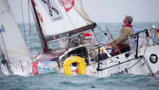 Los Mini Transat apuntan a cabo Finisterre