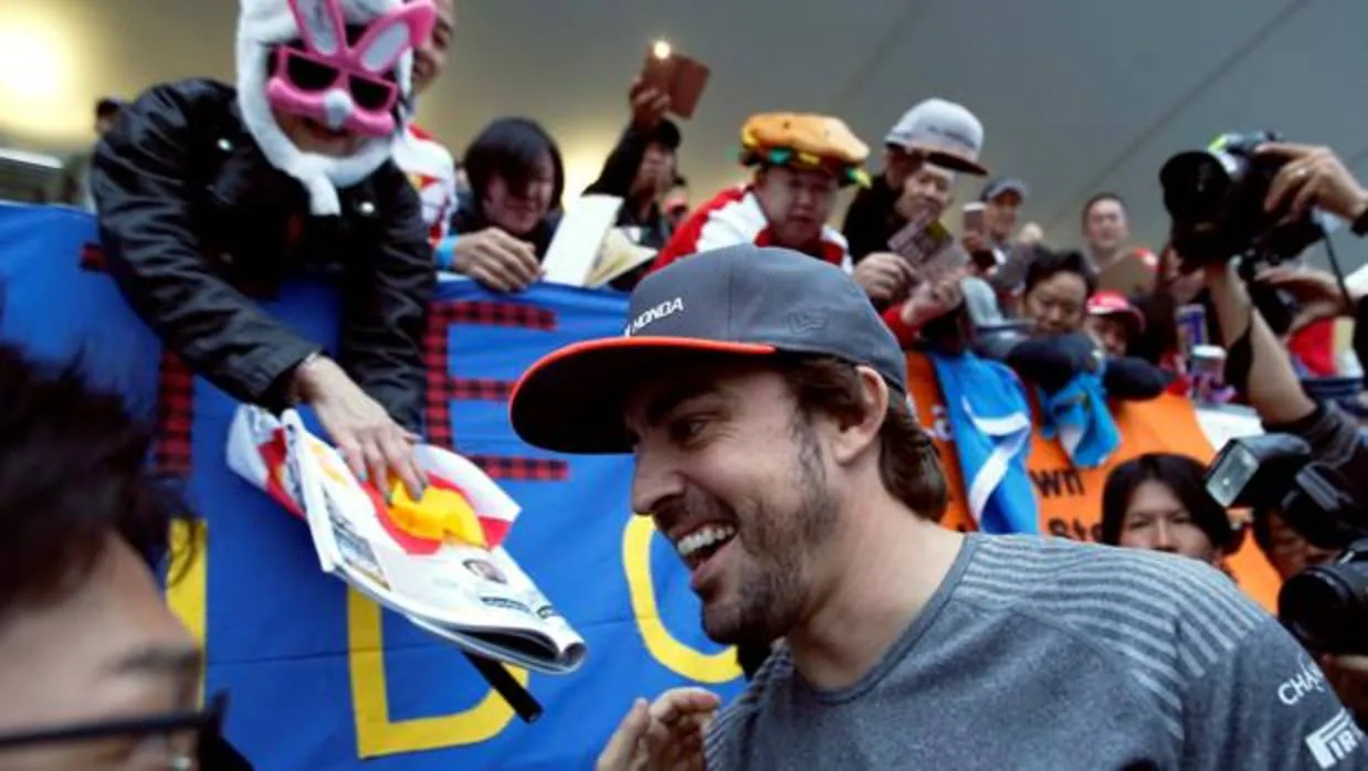 Fernando Alonso, en modo zen