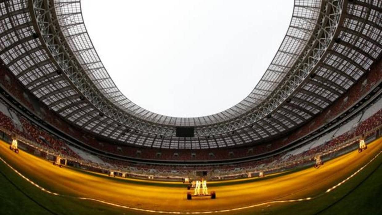 El estadio Luzhniki de Moscú, sede de la final del Mundial 2018