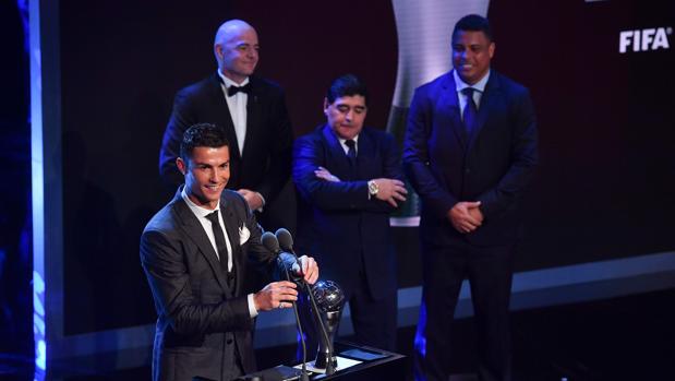 Cristiano repite y conquista el Premio The Best al Mejor Jugador