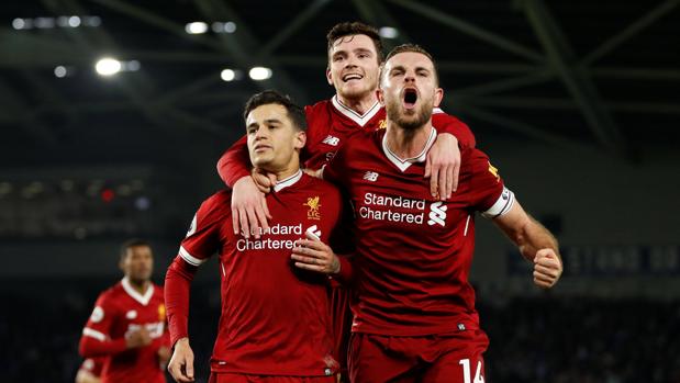 Paliza del Liverpool para meterse en puestos de Champions