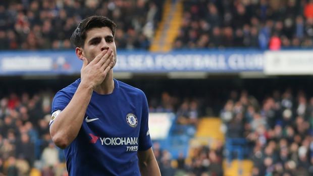 Morata lanza otra chinita al Real Madrid