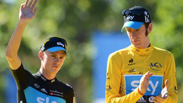 La esposa de Wiggins llama «reptil» a Froome