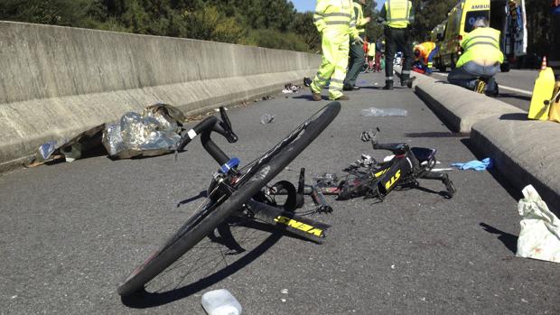 Trágico atropello mortal a un ciclista