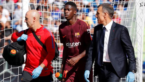 Dembélé, a punto de regresar con el Barcelona