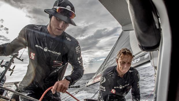 ¡Hombre al agua! en el «Sun Hung Kai Scallywag»